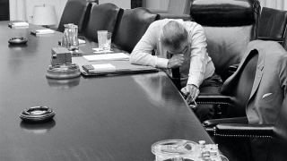 The Real Story Behind That Viral Photo of President Johnson During the Vietnam War